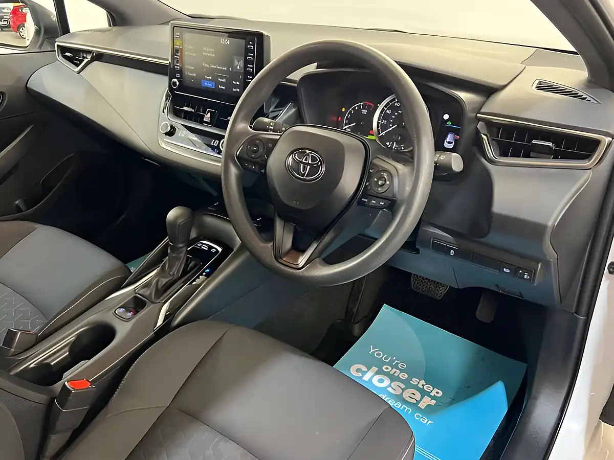 Used 2023 Toyota Corolla Car Derived Van White - Interior and Exterior details 9