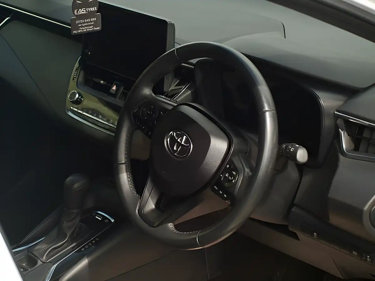 Used 2023 Toyota Corolla Car Derived Van White - Interior and Exterior details 19