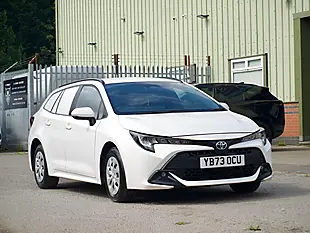 Used 2023 Toyota Corolla Car Derived Van White - Interior and Exterior details 5