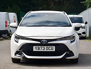 Used 2023 Toyota Corolla Car Derived Van White - Interior and Exterior details 6