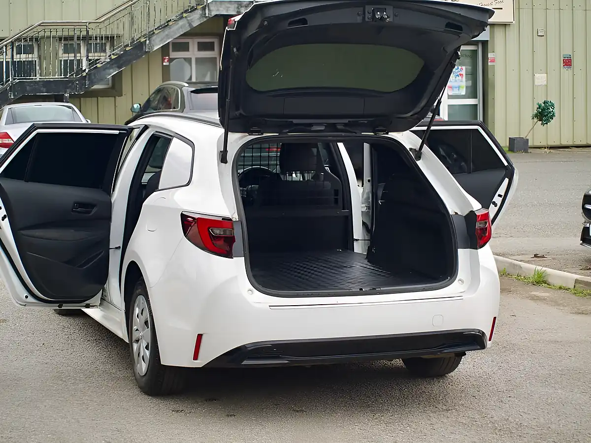 Used 2023 Toyota Corolla Car Derived Van White - Interior and Exterior details 9