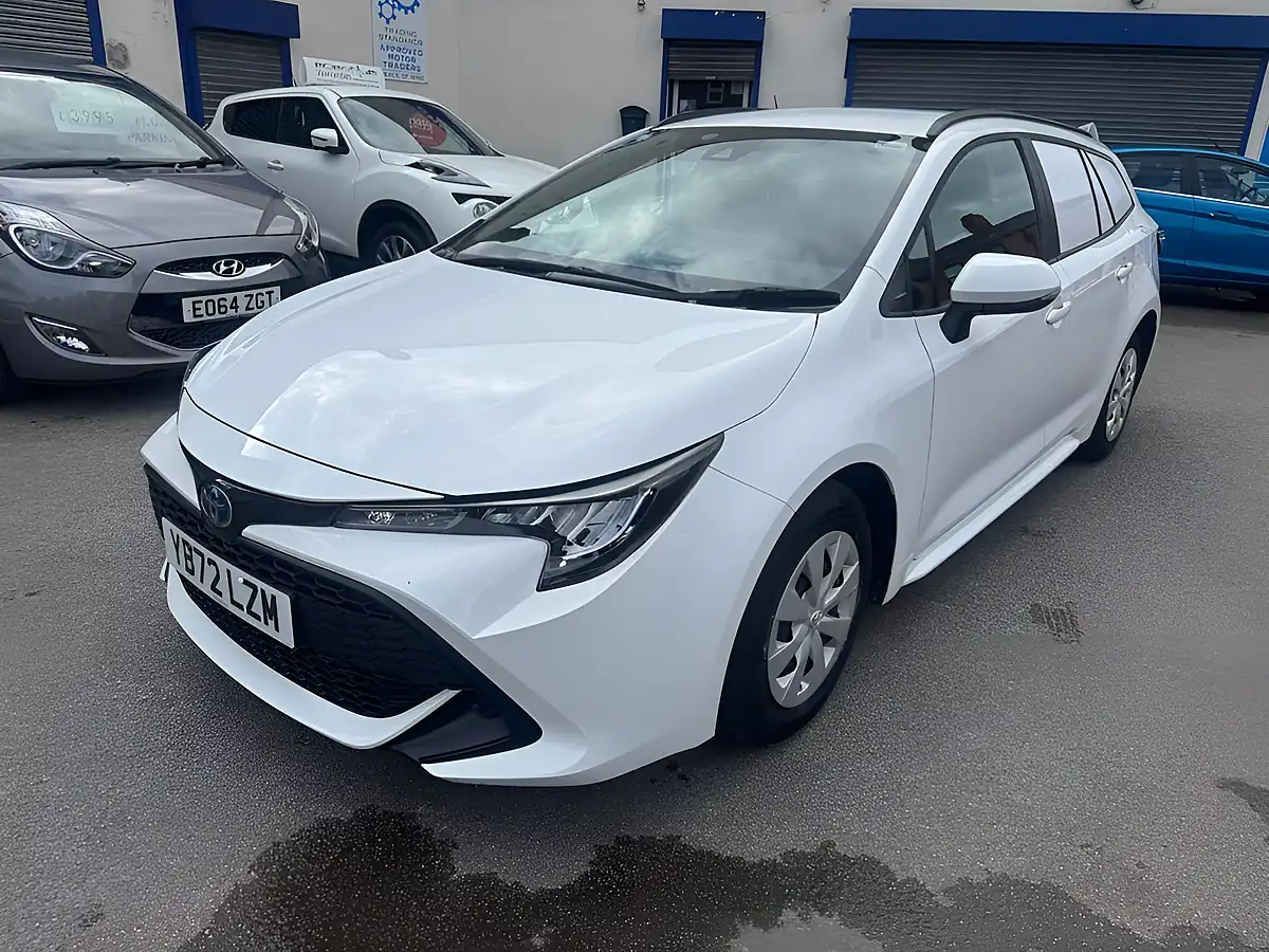 Used 2023 Toyota Corolla Car Derived Van White - Interior and Exterior details 2