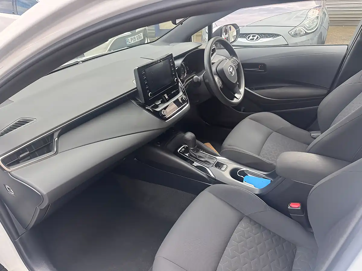 Used 2023 Toyota Corolla Car Derived Van White - Interior and Exterior details 3