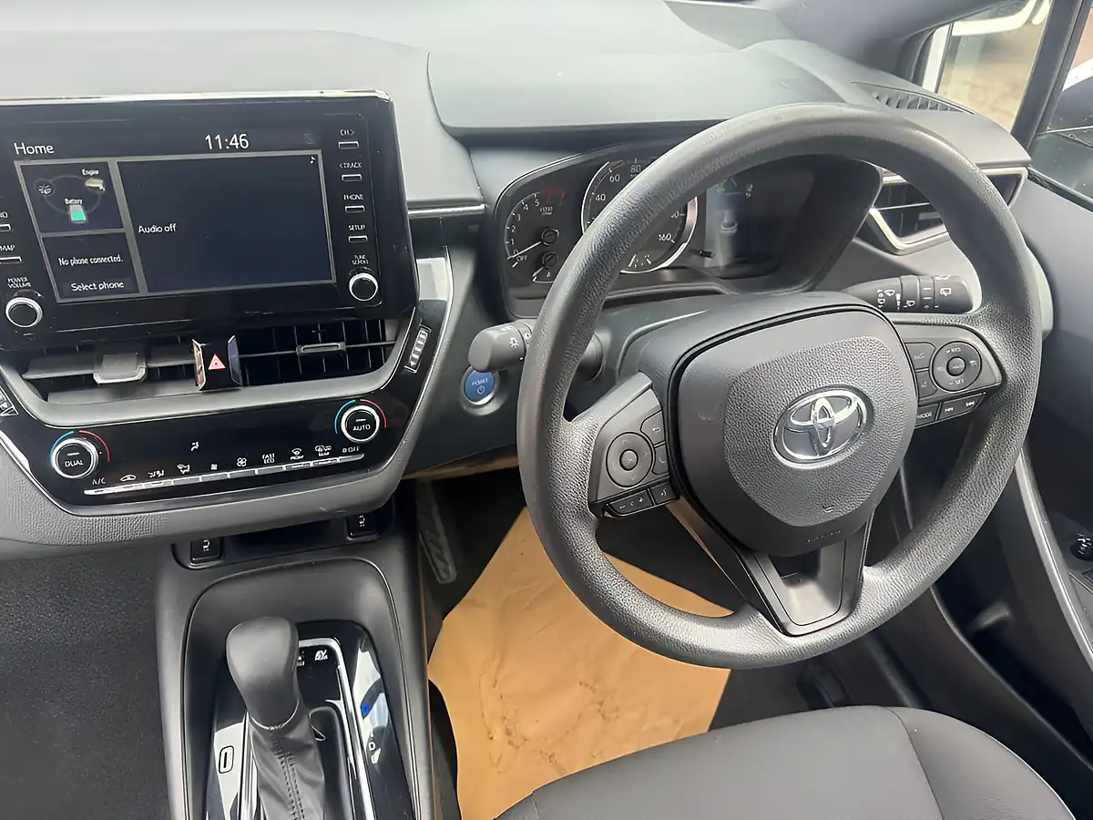 Used 2023 Toyota Corolla Car Derived Van White - Interior and Exterior details 4