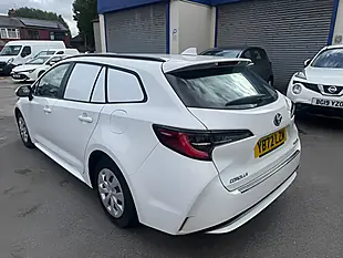 Used 2023 Toyota Corolla Car Derived Van White - Interior and Exterior details 5