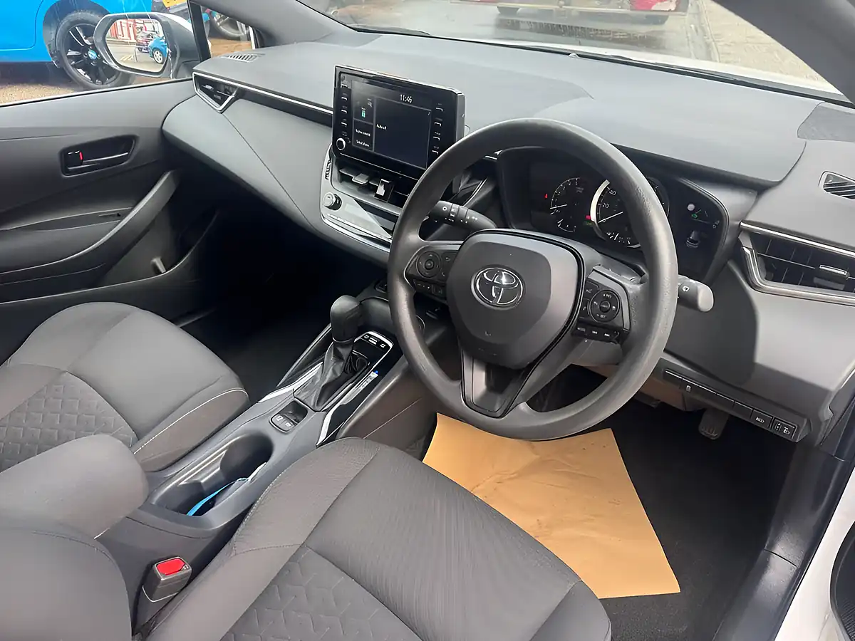 Used 2023 Toyota Corolla Car Derived Van White - Interior and Exterior details 7