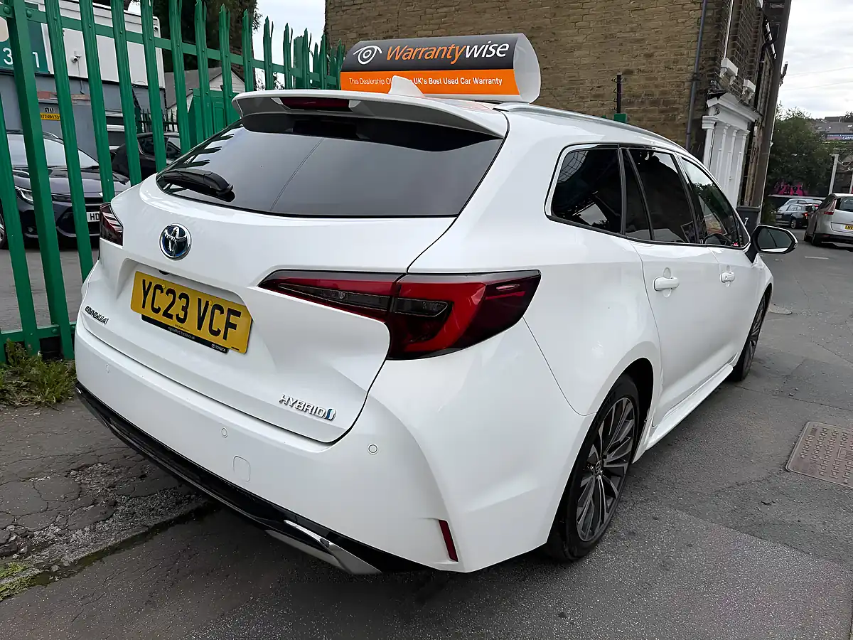 Used 2023 Toyota Corolla Design White - Interior and Exterior details 11