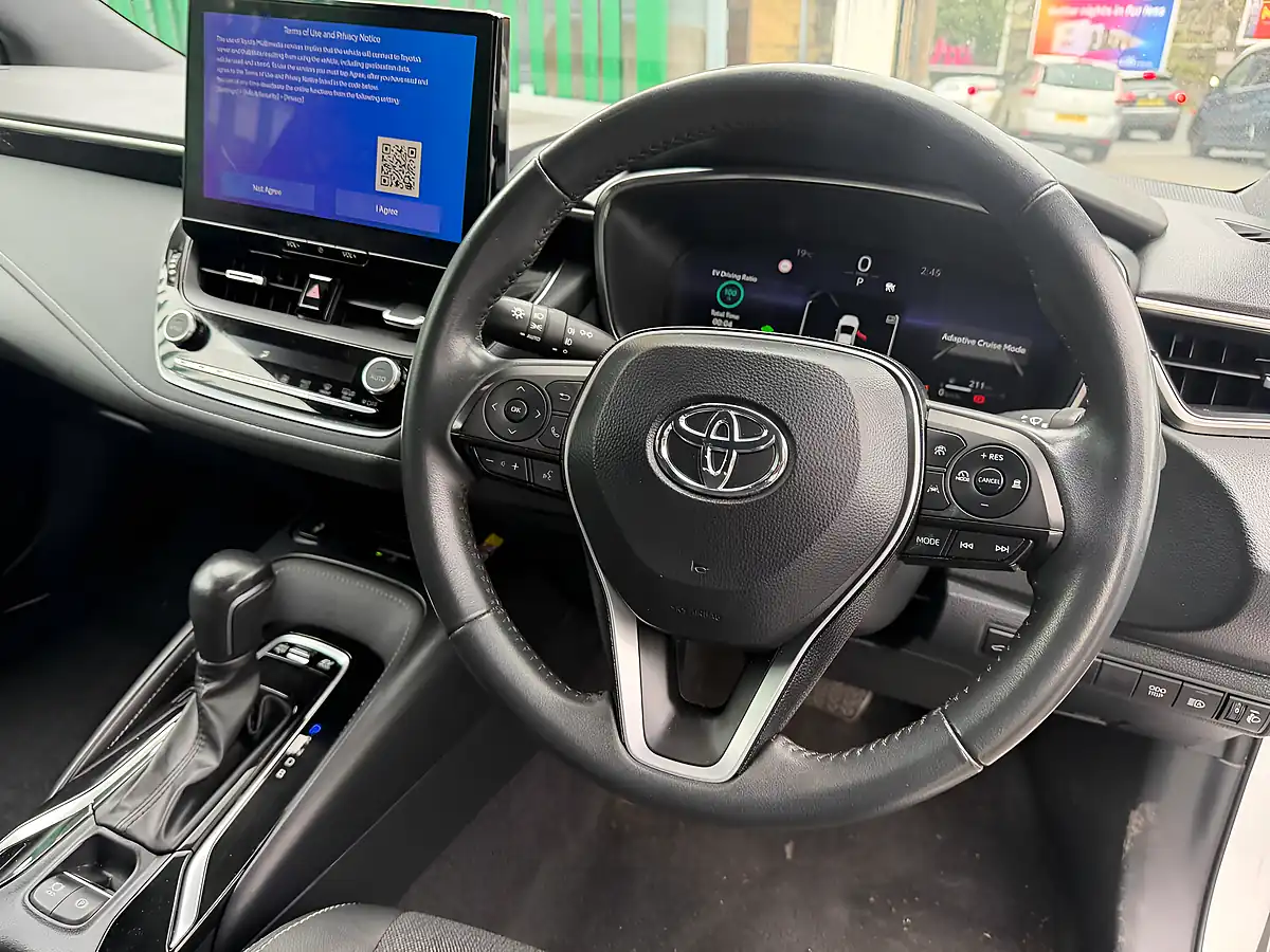 Used 2023 Toyota Corolla Design White - Interior and Exterior details 15