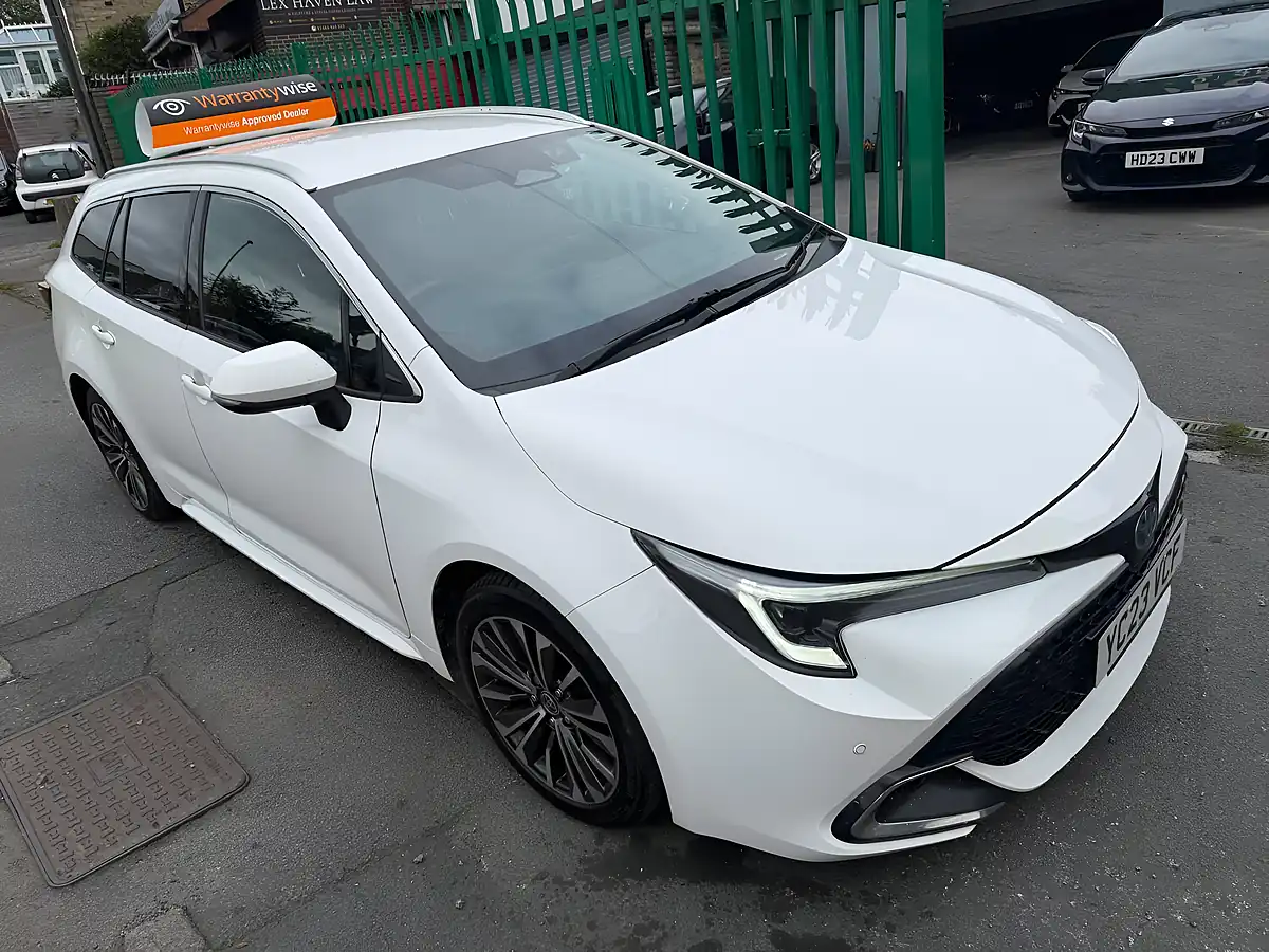 Used 2023 Toyota Corolla Design White - Interior and Exterior details 9