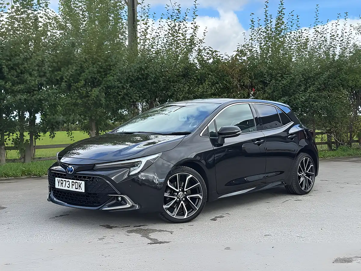 Used 2023 Toyota Corolla Excel Black - Front View