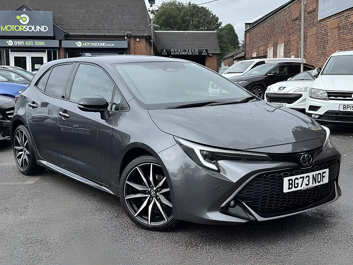 Used 2023 Toyota Corolla Gr Sport Grey - Front View