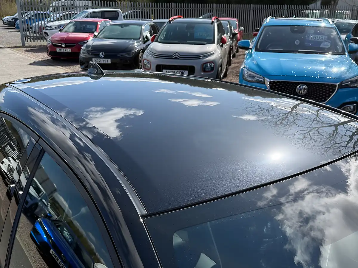 Used 2023 Toyota Corolla Gr Sport Obsidian Blue With Black Roof - Interior and Exterior details 13