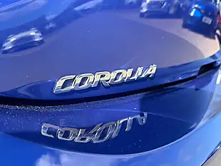 Used 2023 Toyota Corolla Gr Sport Obsidian Blue With Black Roof - Interior and Exterior details 15