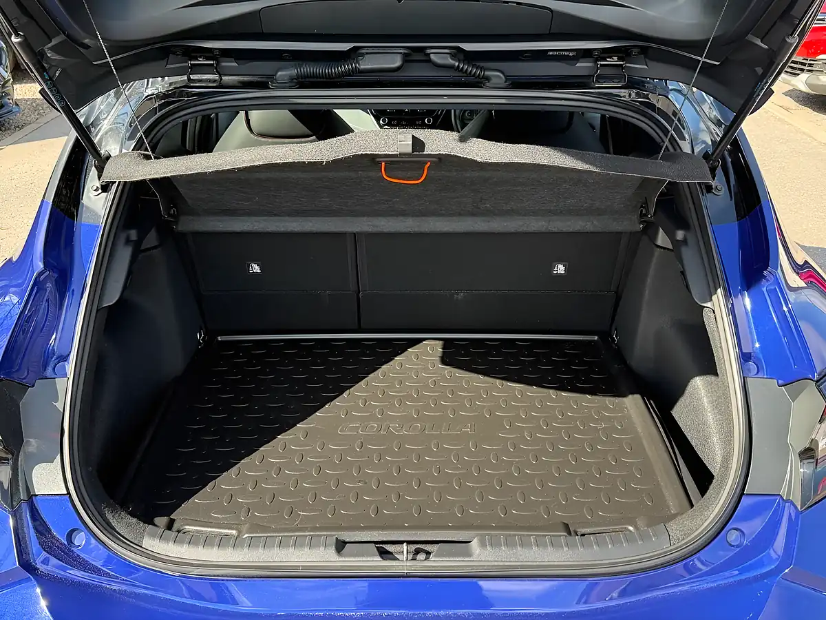 Used 2023 Toyota Corolla Gr Sport Obsidian Blue With Black Roof - Interior and Exterior details 17