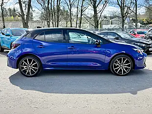 Used 2023 Toyota Corolla Gr Sport Obsidian Blue With Black Roof - Interior and Exterior details 4