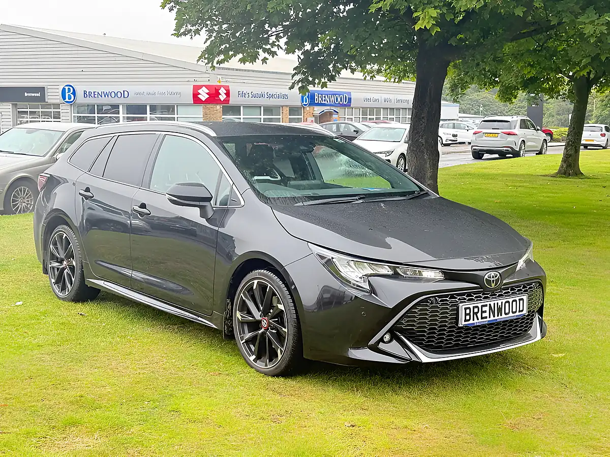 Used 2023 Toyota Corolla Gr Sport Touring Sports Black - Front View