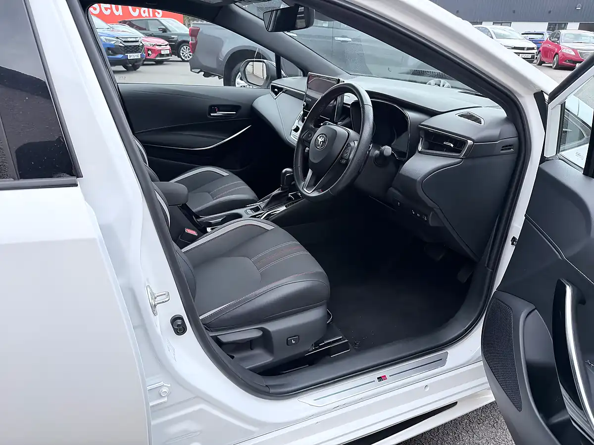 Used 2023 Toyota Corolla Gr Sport White - Interior and Exterior details 17