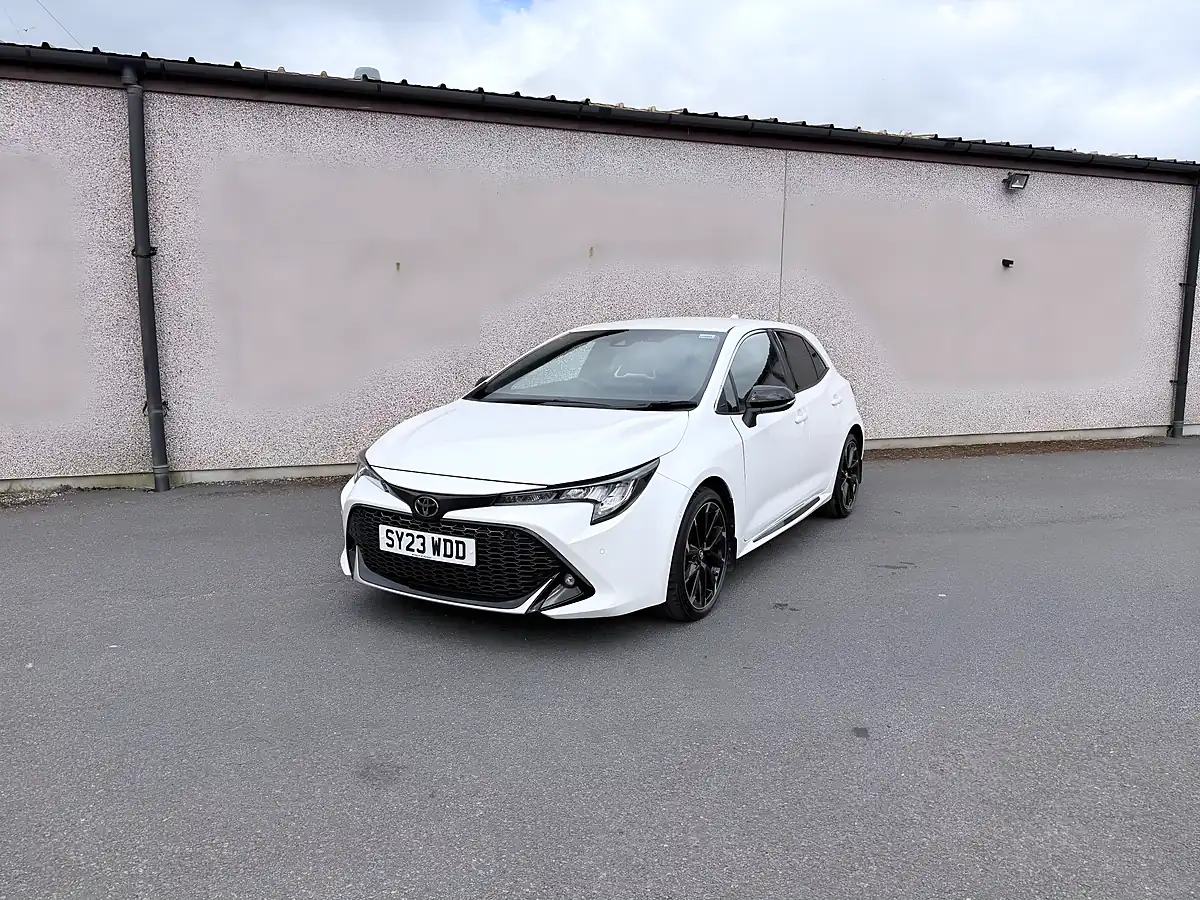Used 2023 Toyota Corolla Gr Sport White - Interior and Exterior details 2