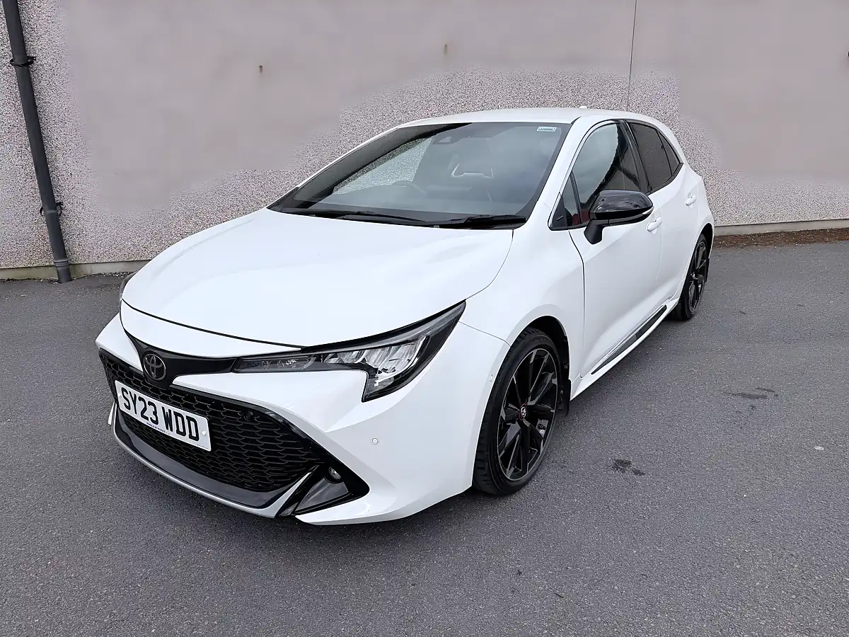 Used 2023 Toyota Corolla Gr Sport White - Interior and Exterior details 3