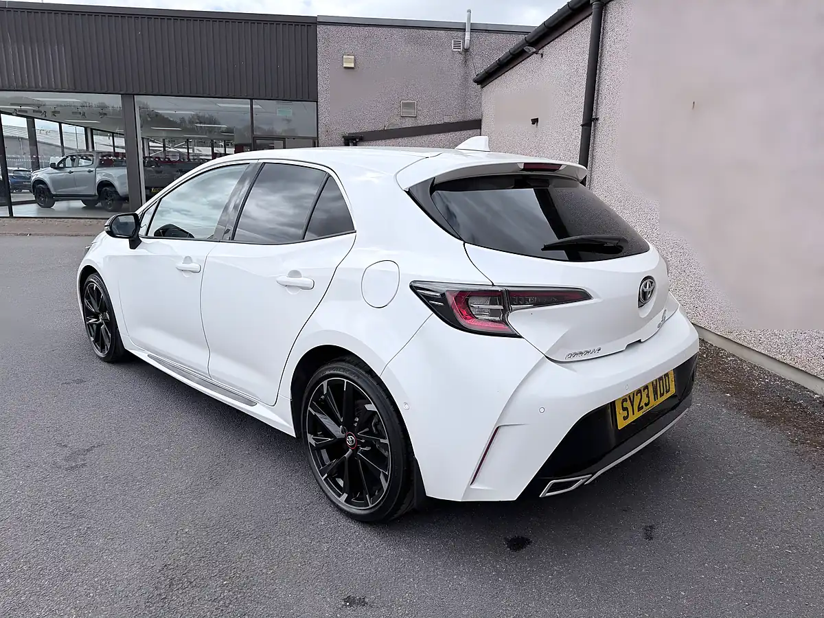 Used 2023 Toyota Corolla Gr Sport White - Interior and Exterior details 7