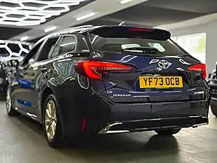 Used 2023 Toyota Corolla Icon Blue - Interior and Exterior details 10