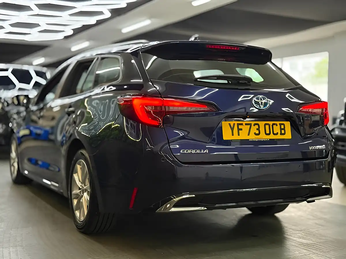 Used 2023 Toyota Corolla Icon Blue - Interior and Exterior details 10