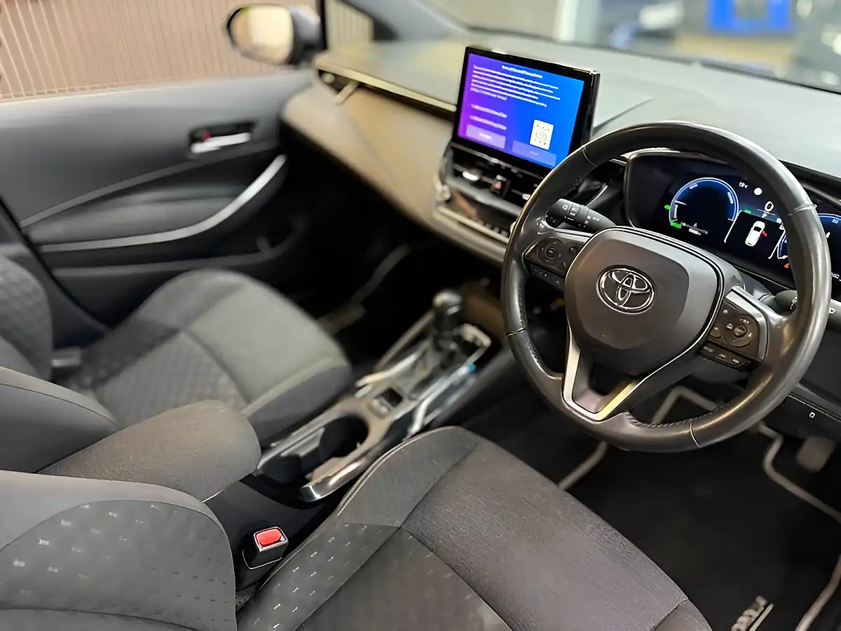Used 2023 Toyota Corolla Icon Blue - Interior and Exterior details 12