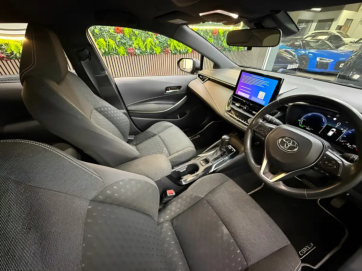 Used 2023 Toyota Corolla Icon Blue - Interior and Exterior details 13