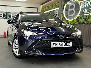 Used 2023 Toyota Corolla Icon Blue - Interior and Exterior details 3