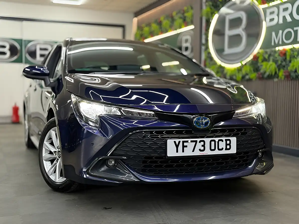 Used 2023 Toyota Corolla Icon Blue - Interior and Exterior details 3