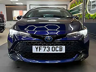 Used 2023 Toyota Corolla Icon Blue - Interior and Exterior details 4