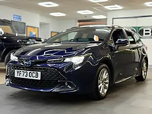 Used 2023 Toyota Corolla Icon Blue - Interior and Exterior details 5