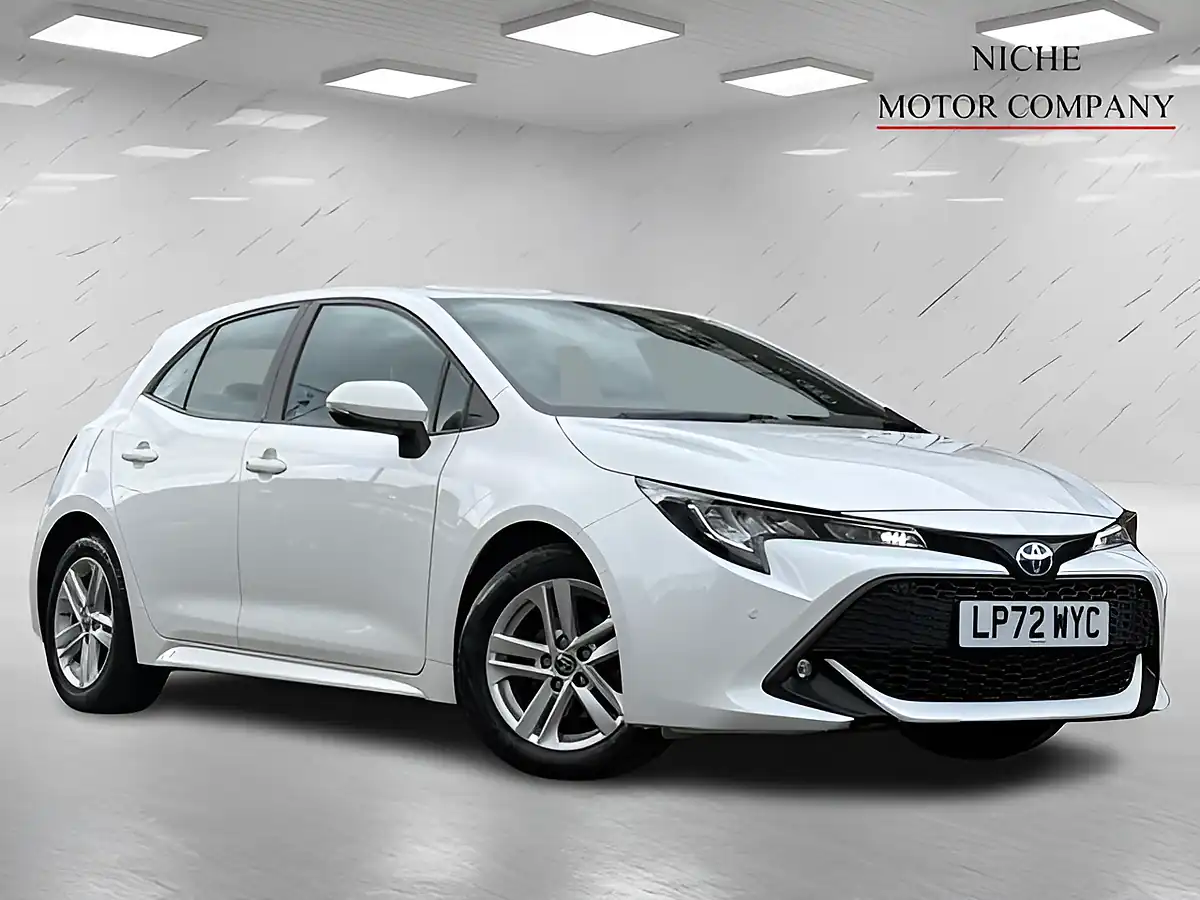 Used 2023 Toyota Corolla Icon Tech White - Front View
