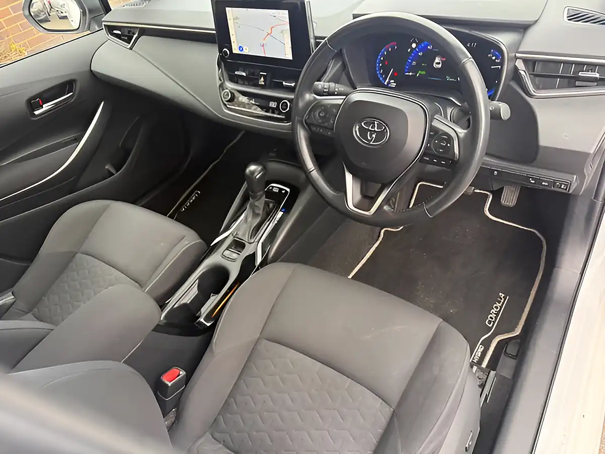Used 2023 Toyota Corolla Icon Tech White - Interior and Exterior details 10