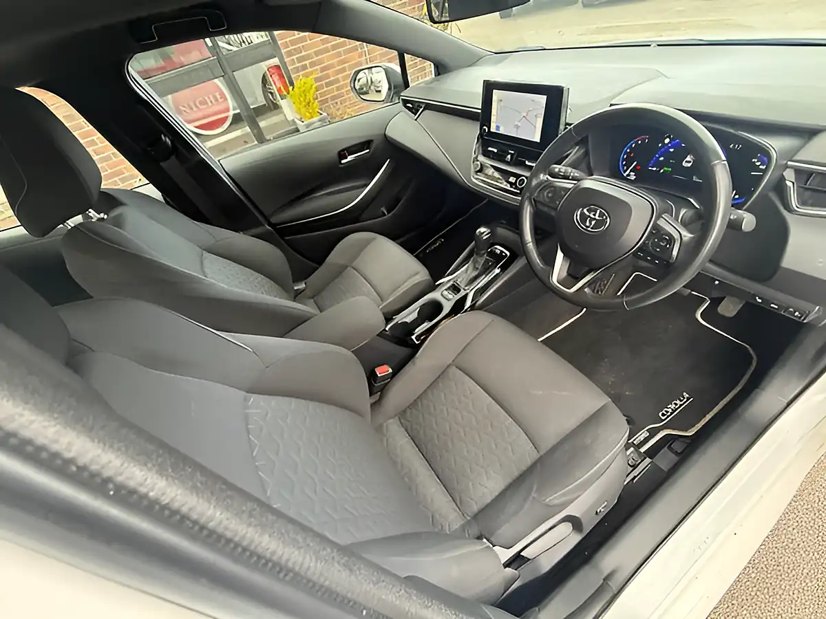 Used 2023 Toyota Corolla Icon Tech White - Interior and Exterior details 12
