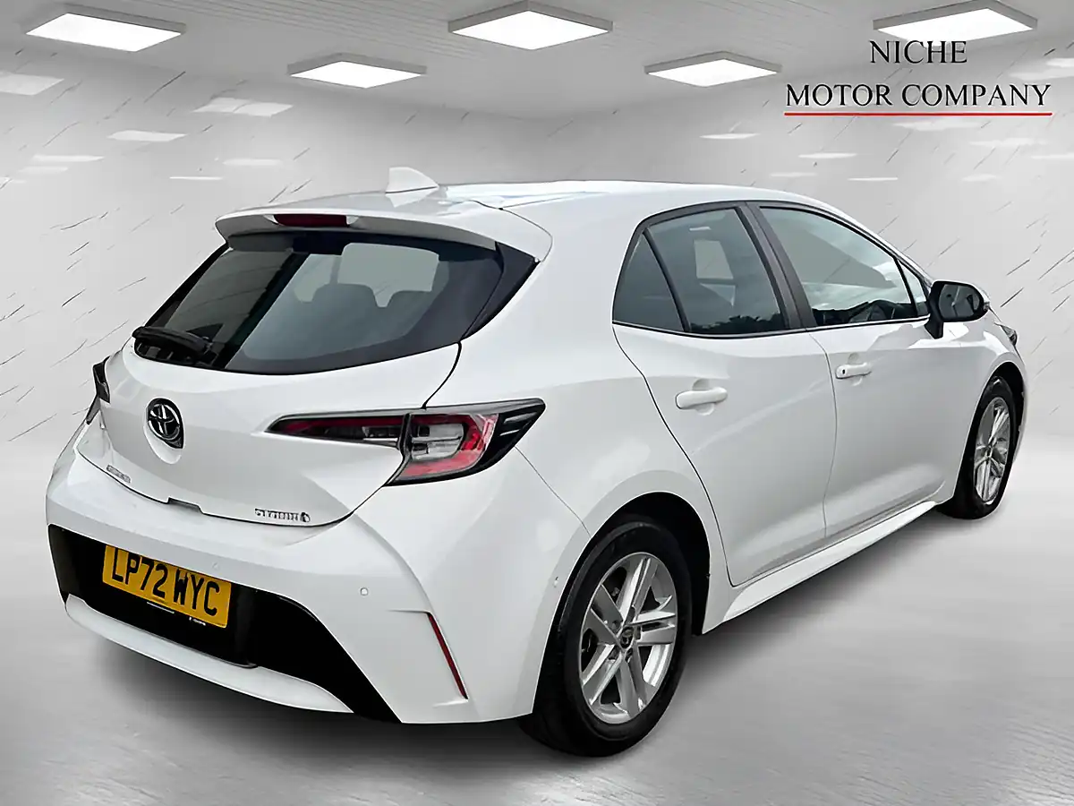 Used 2023 Toyota Corolla Icon Tech White - Interior and Exterior details 5