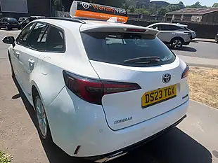 Used 2023 Toyota Corolla Icon White - Interior and Exterior details 11