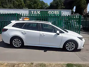 Used 2023 Toyota Corolla Icon White - Interior and Exterior details 2