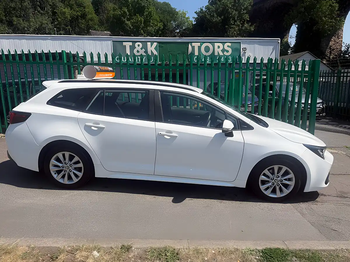 Used 2023 Toyota Corolla Icon White - Interior and Exterior details 2