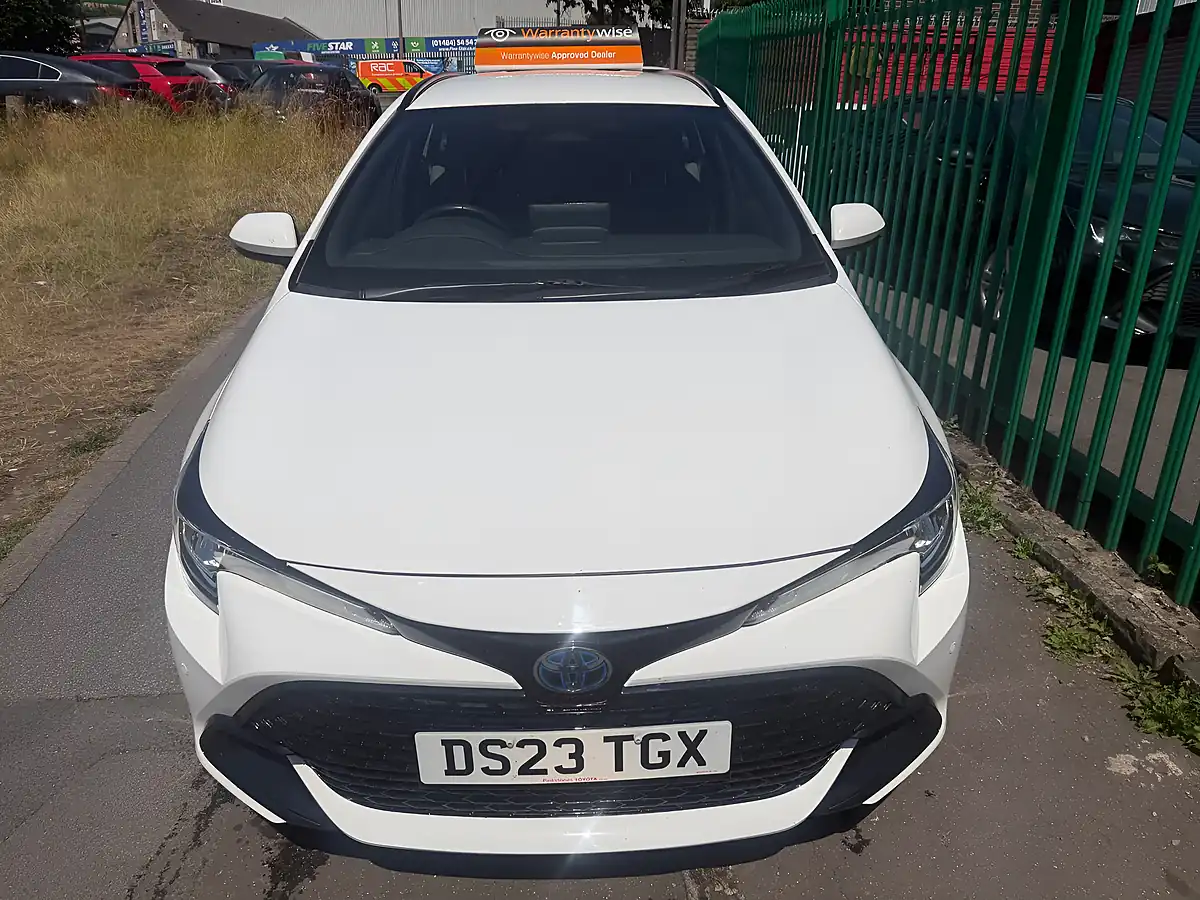 Used 2023 Toyota Corolla Icon White - Interior and Exterior details 6