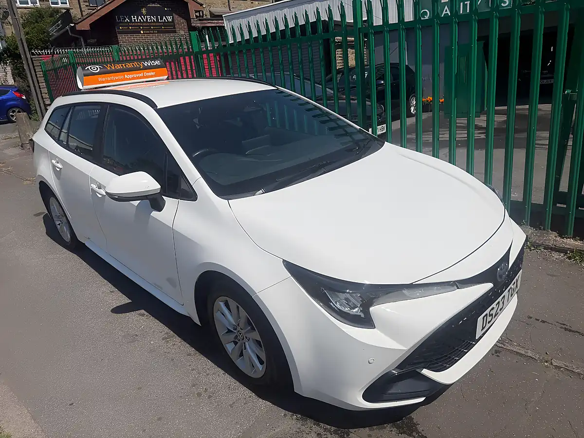 Used 2023 Toyota Corolla Icon White - Interior and Exterior details 7