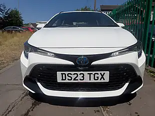 Used 2023 Toyota Corolla Icon White - Interior and Exterior details 8