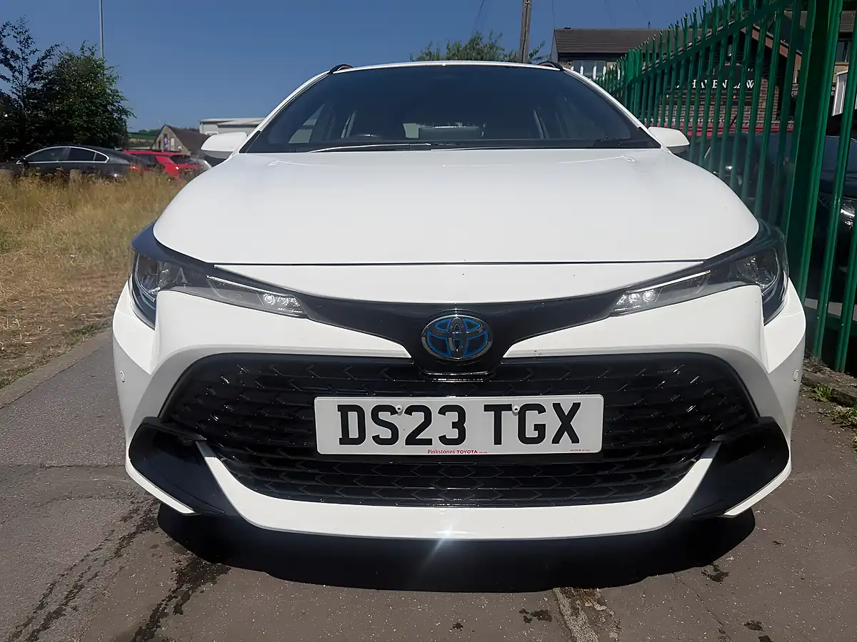 Used 2023 Toyota Corolla Icon White - Interior and Exterior details 8