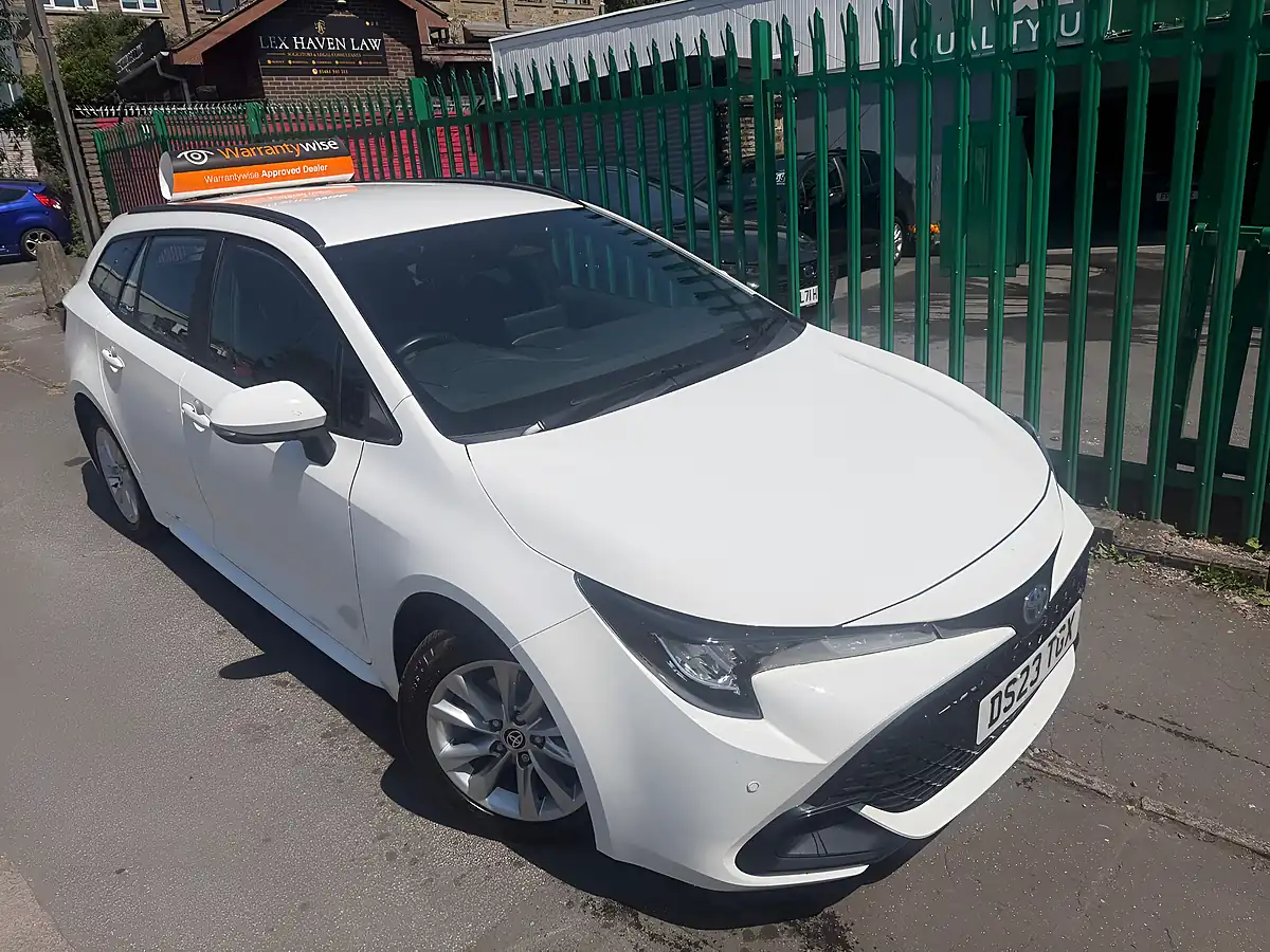Used 2023 Toyota Corolla Icon White - Interior and Exterior details 9
