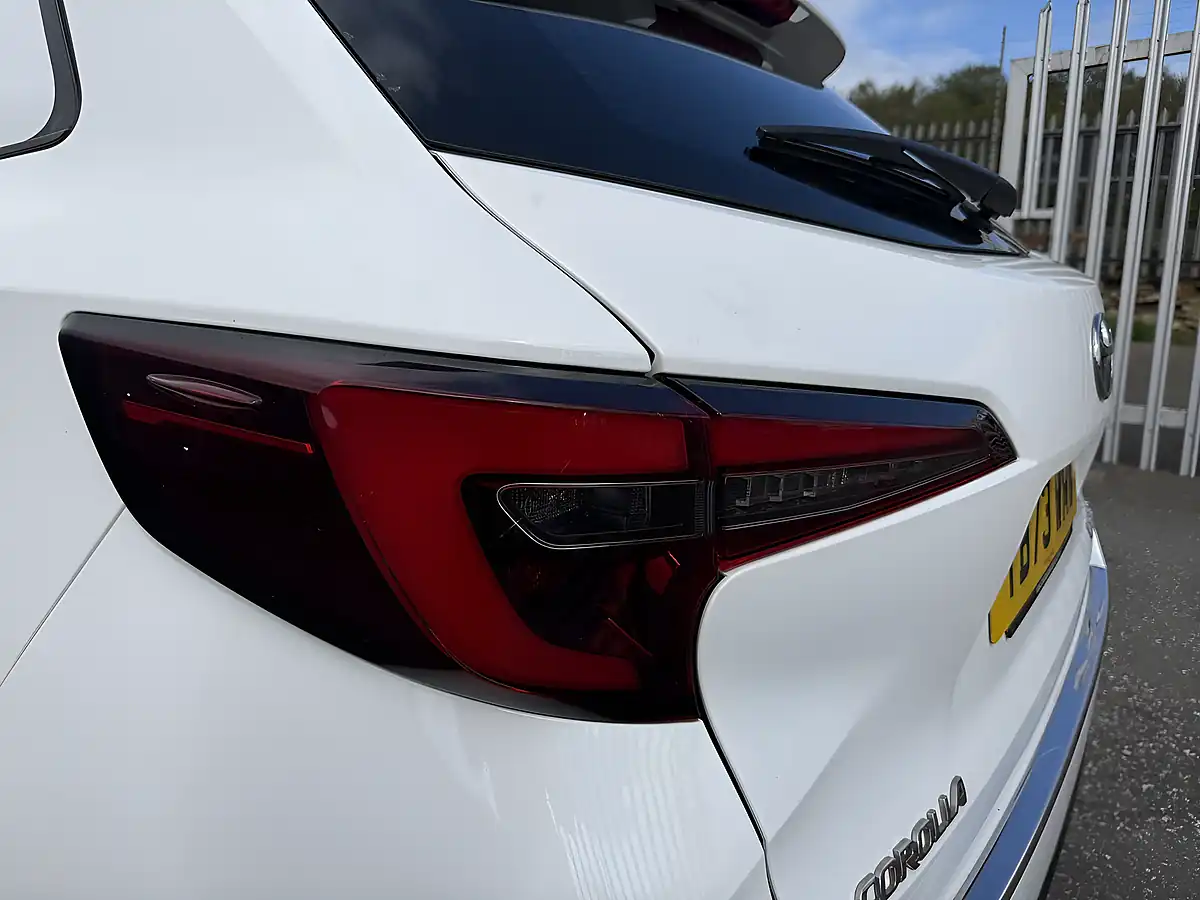 Used 2023 Toyota Corolla White - Interior and Exterior details 12