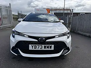 Used 2023 Toyota Corolla White - Interior and Exterior details 2