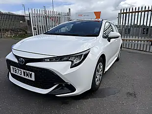 Used 2023 Toyota Corolla White - Interior and Exterior details 3