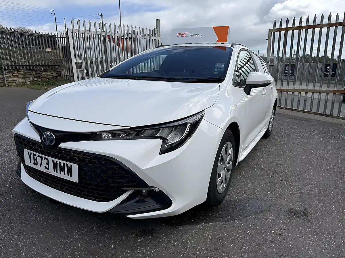 Used 2023 Toyota Corolla White - Interior and Exterior details 3