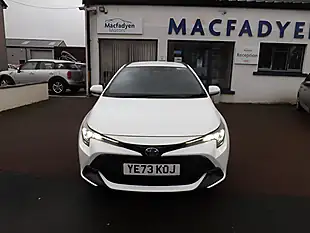 Used 2023 Toyota Corolla White - Interior and Exterior details 2