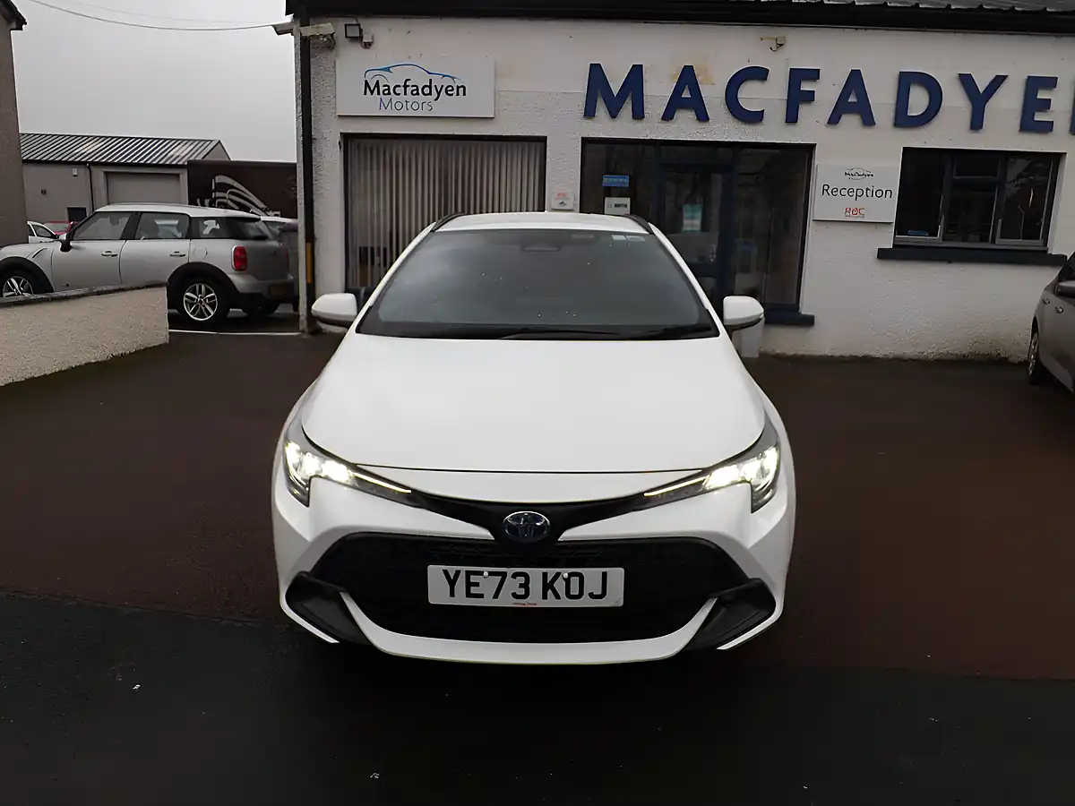 Used 2023 Toyota Corolla White - Interior and Exterior details 2